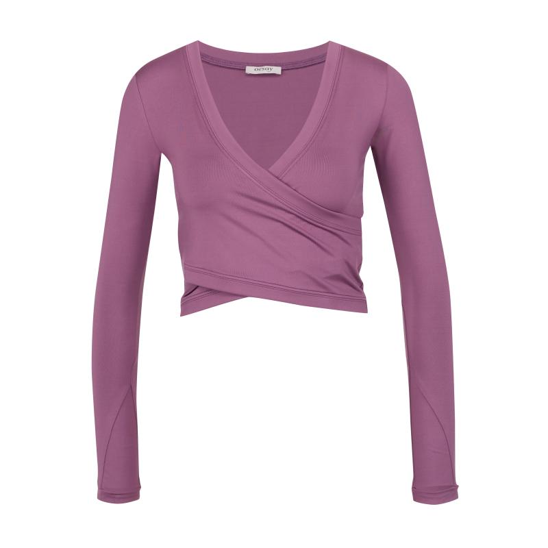 Lila női sportos felső