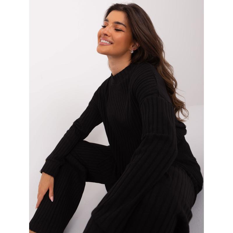 Dámský komplet s mikinou DIRA černý 