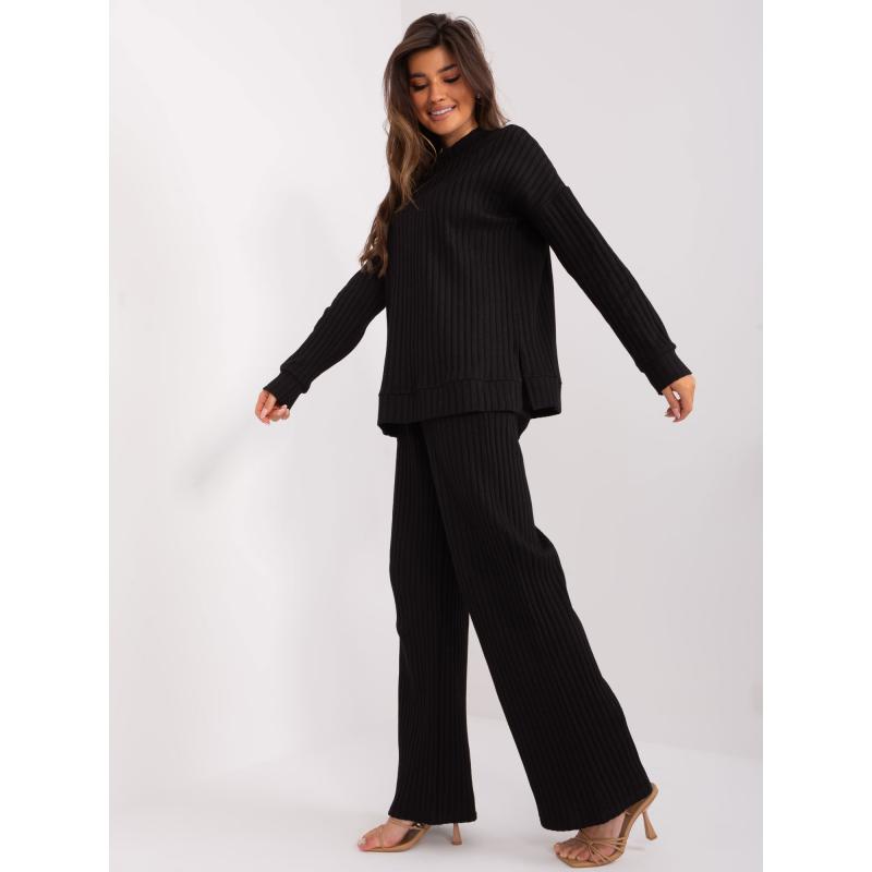 Dámský komplet s mikinou DIRA černý 