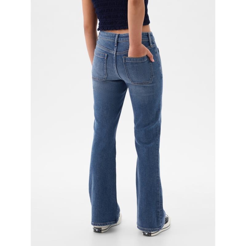 Detské džínsy s vysokým strihom