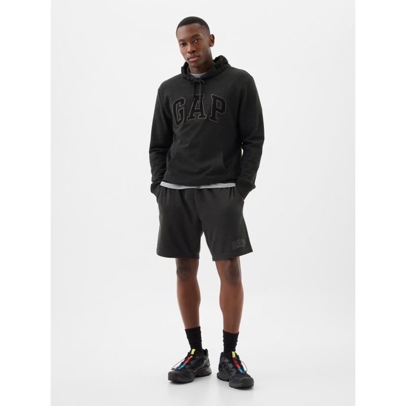 Kapucnis pulóver logóval és kapucnival