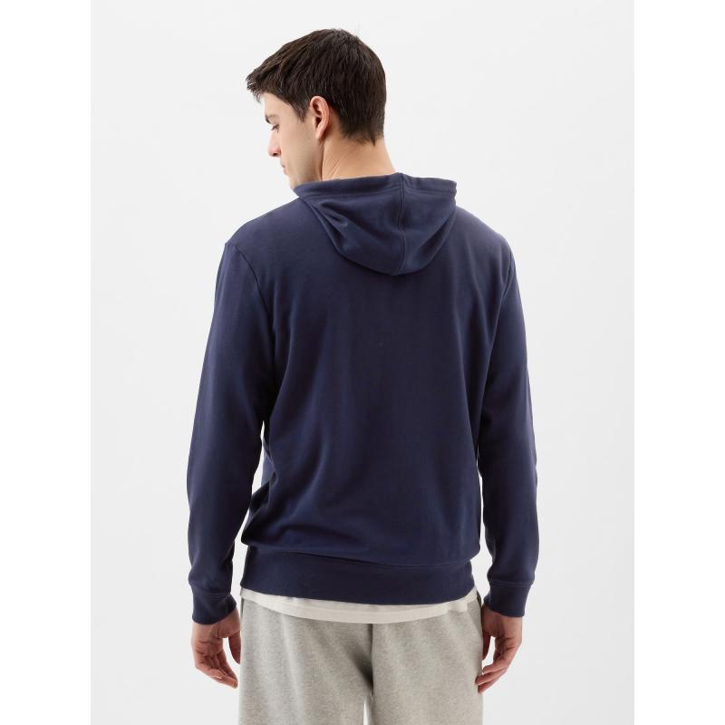 Kapucnis pulóver logóval és kapucnival