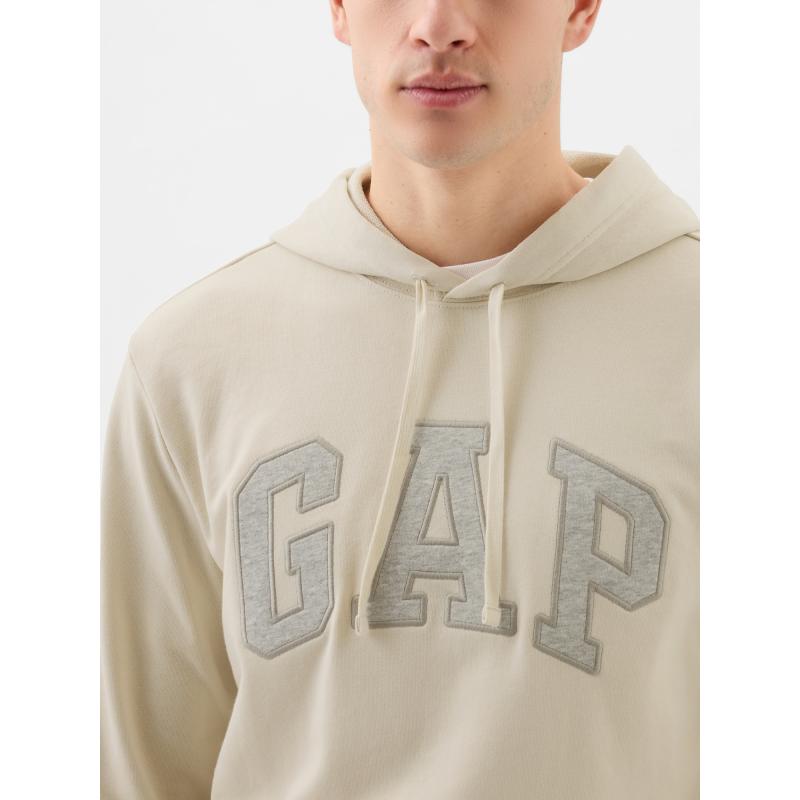 Kapucnis pulóver logóval és kapucnival