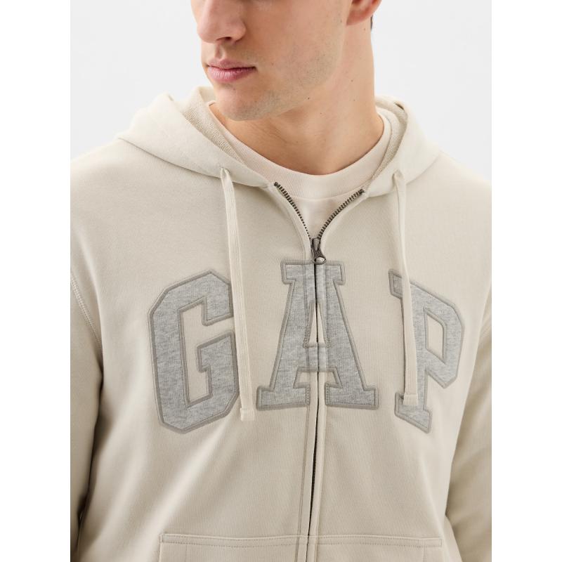 Cipzáras kapucnis pulóver