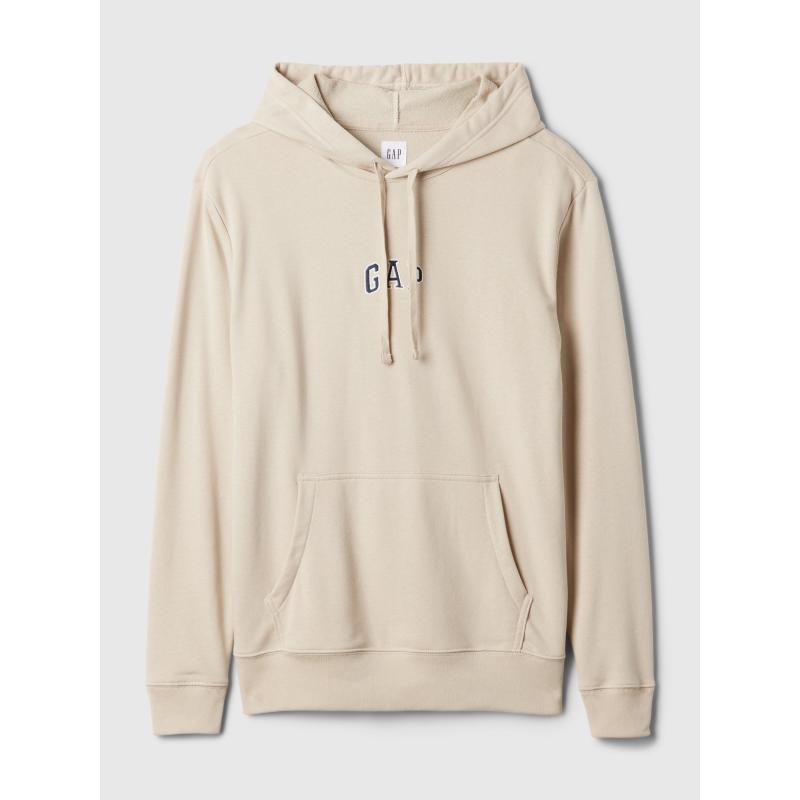 Kapucnis pulóver logóval és kapucnival