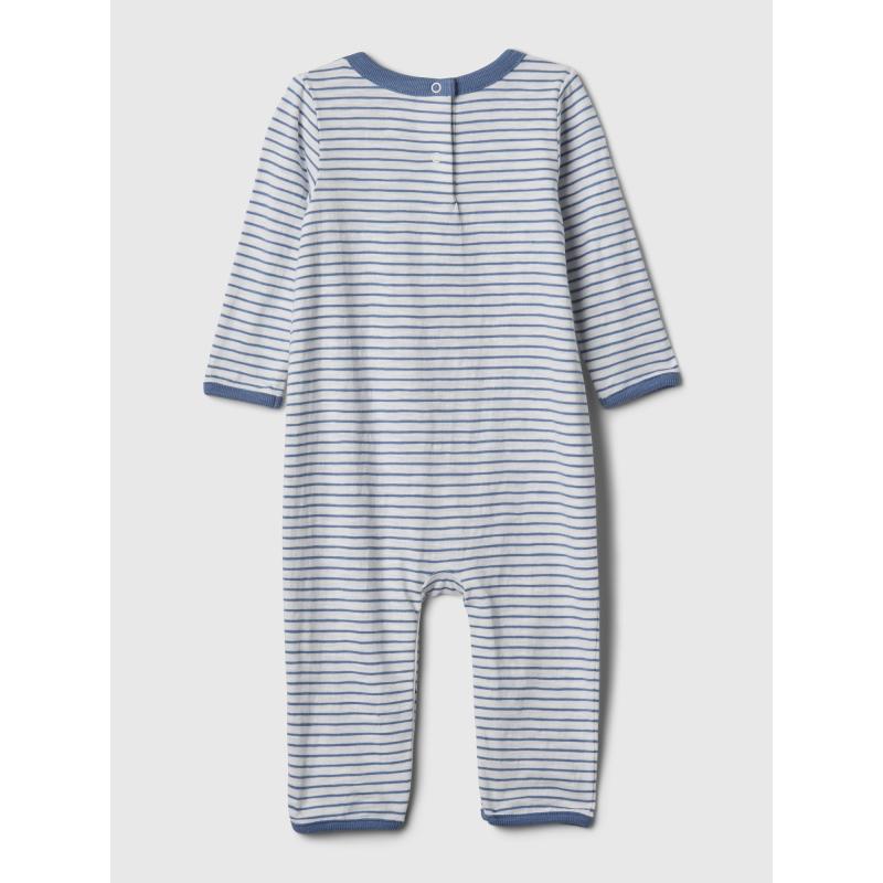 Baba csíkos kezeslábas