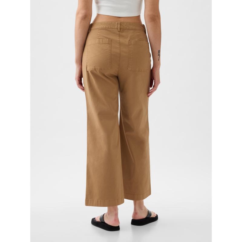 Nadrág széles szárú, magas szárú nadrág