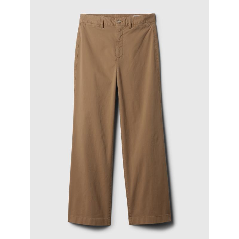 Nadrág széles szárú, magas szárú nadrág