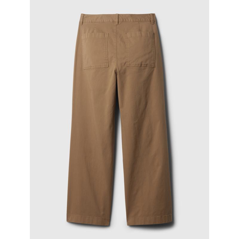 Nadrág széles szárú, magas szárú nadrág