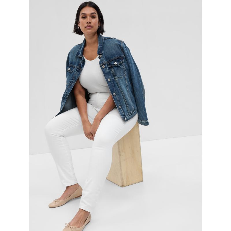 Igazi skinny középmagas farmernadrág