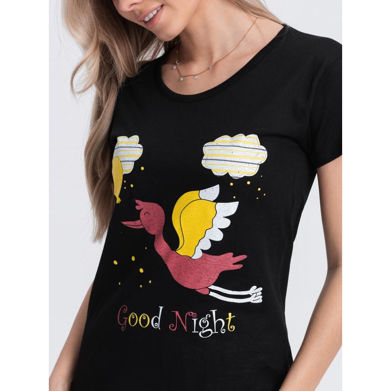 Női pizsama ULR261 fekete