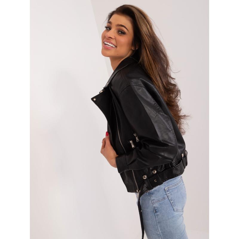 Dámská bunda bez ramínek ramoneska ITTA černé 