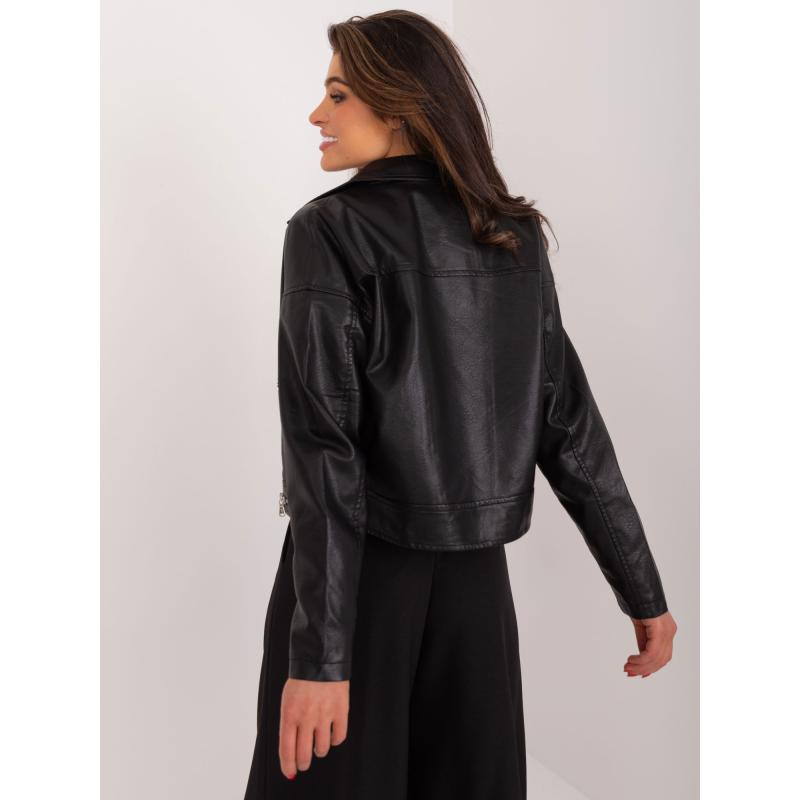 Dámska mikina na zips racerback BIVA čierna