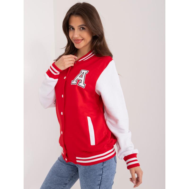 Dámská bunda bomber áčkového střihu KOTA červená 