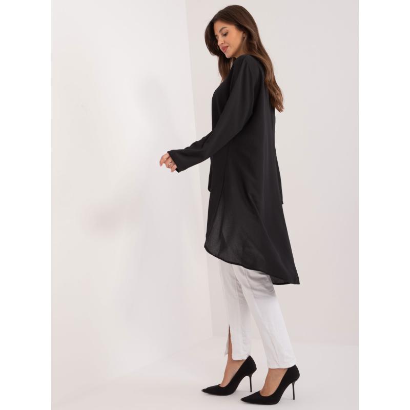 Női ing díszgombokkal DARA fekete