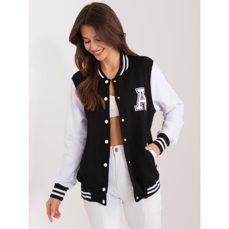 Dámská bunda bomber s kapsami ORRA černá 