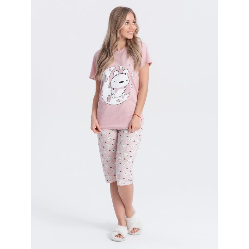 Női pizsama ULR253 rózsaszín