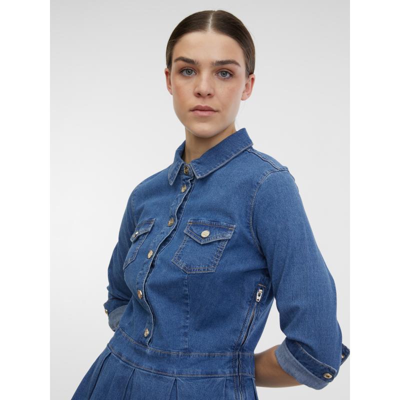 Kék női farmer ruha