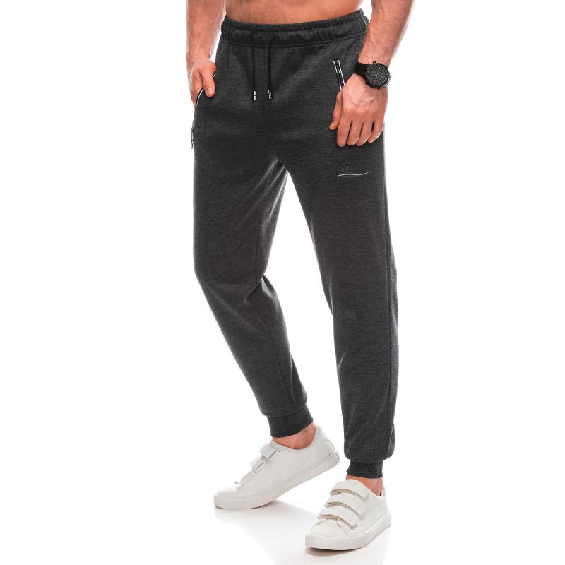 Férfi melegítőnadrág P1434 sötétszürke