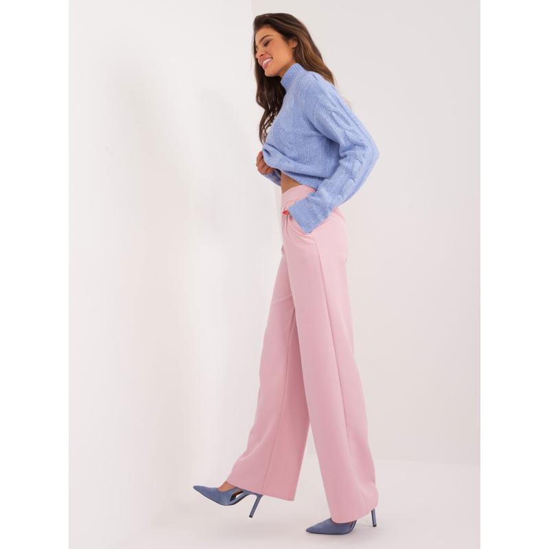 Női kosztümnadrág DOVA világos rózsaszín