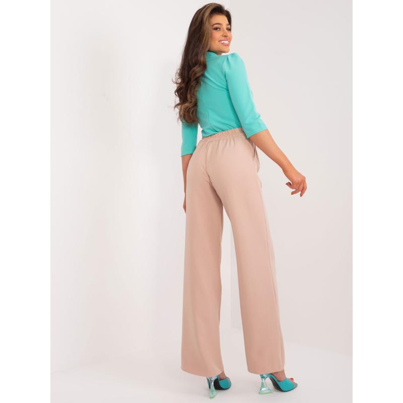 Dámské kalhoty s kapsami TITO hnědé