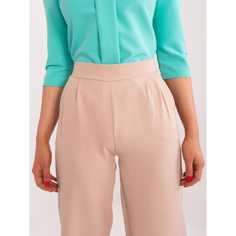 Dámské kalhoty s kapsami TITO hnědé