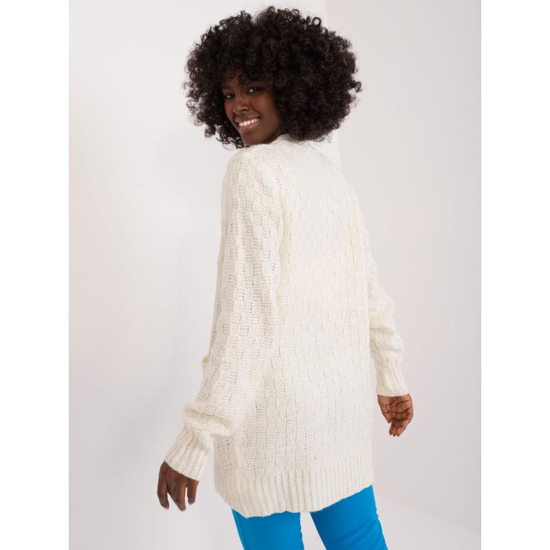 Dámský kardigan MYFLIES ecru 