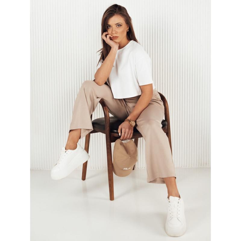 Dámské tepláky AXEL béžové