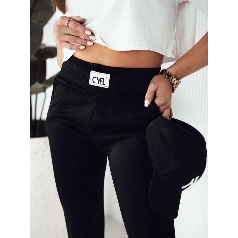 Női melegítőnadrág CYFL fekete