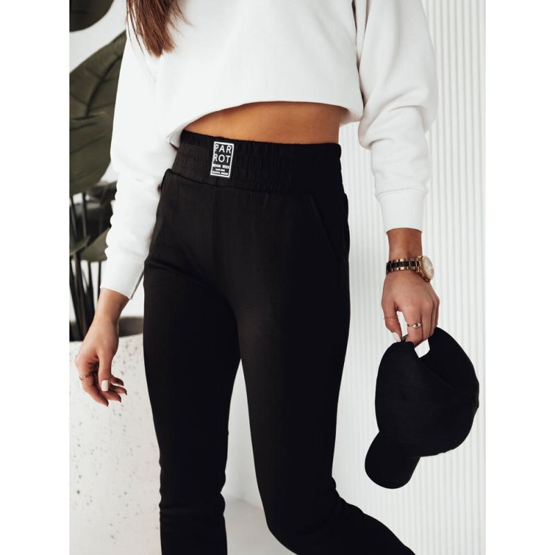 Női melegítőnadrág KAROT fekete