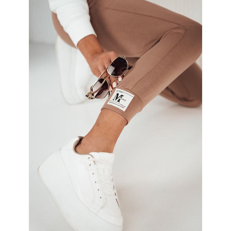 Dámské tepláky MILA hnědé