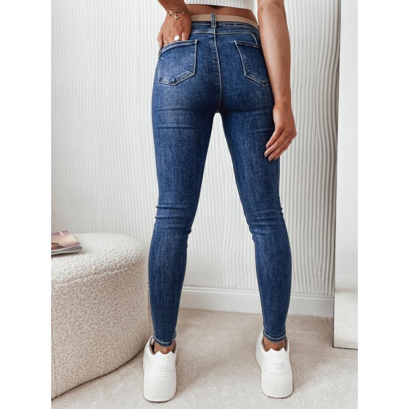 Dámské džínové kalhoty NAVY modré