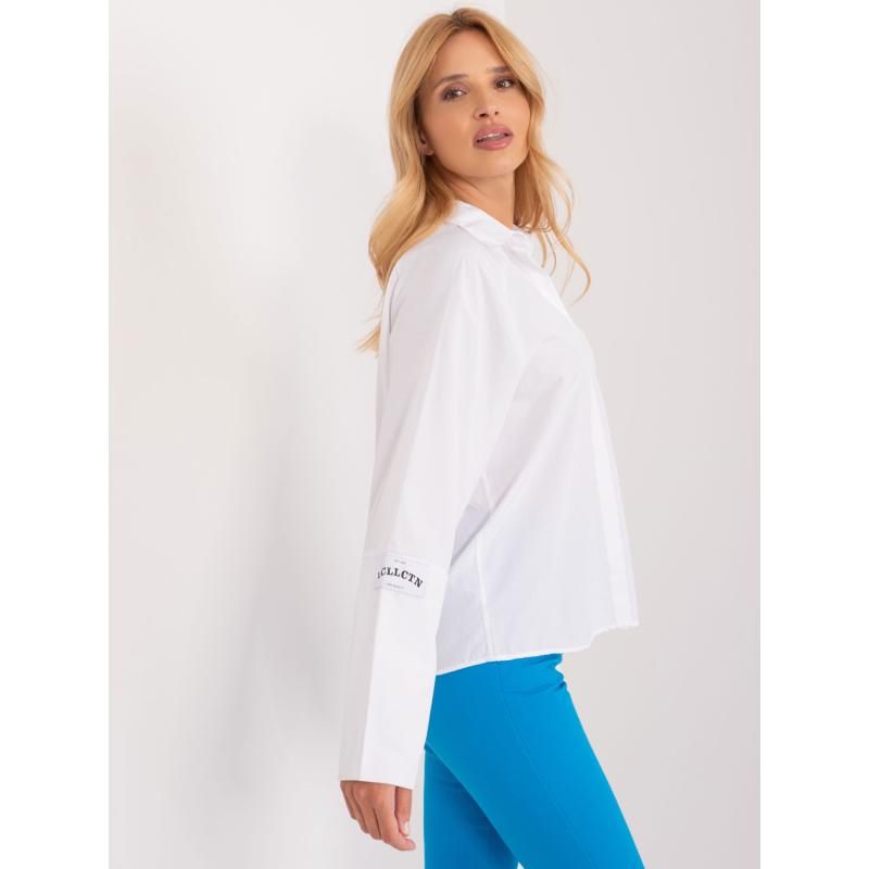 Női széles ujjú ing MONNA fehér