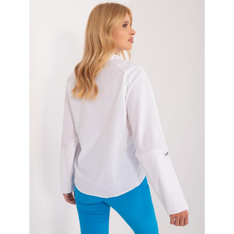 Női széles ujjú ing MONNA fehér