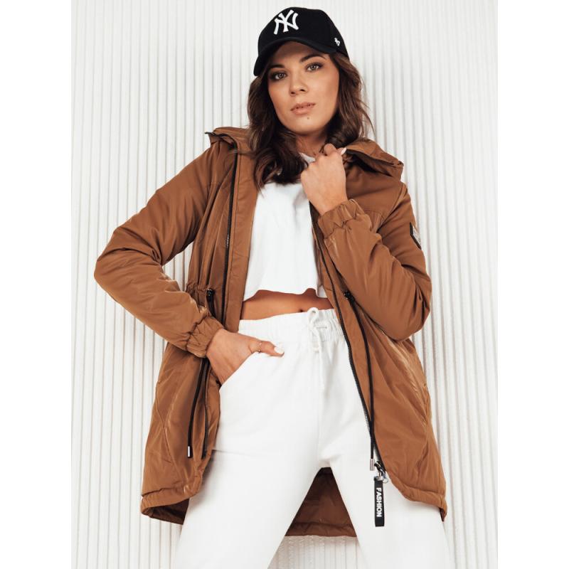 Női parka kabát HENRY barna