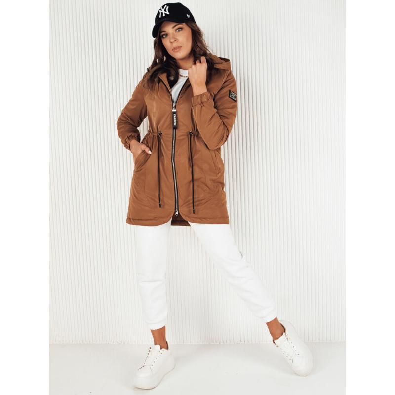 Női parka kabát HENRY barna