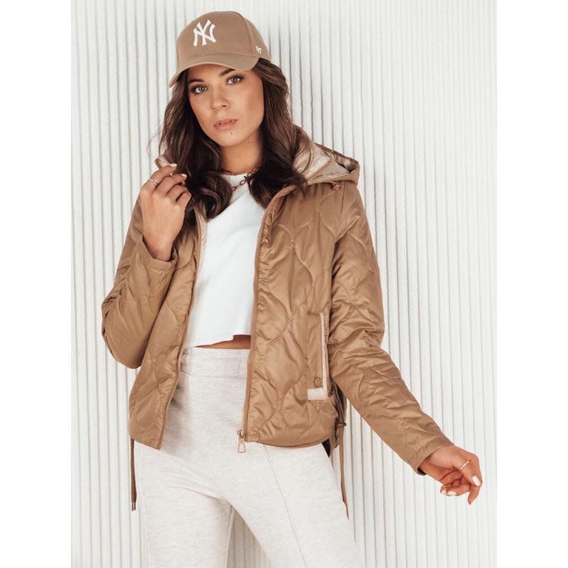 Dámská prošívaná bunda MAXWELLA zlatá