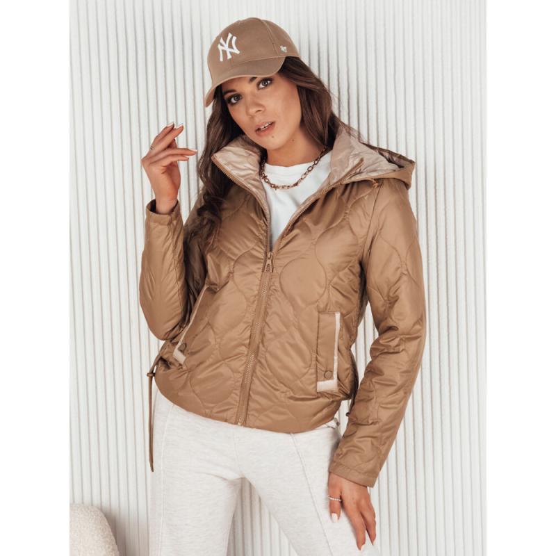 Dámská prošívaná bunda MAXWELLA zlatá