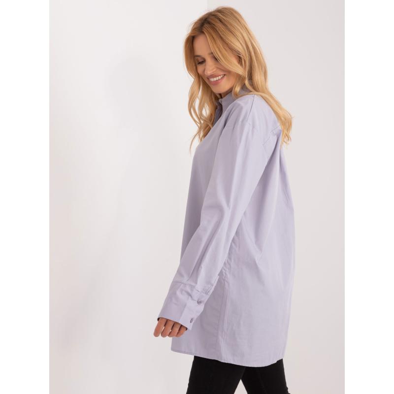 Dámská košile nadměrné velikosti UNIA šedá  