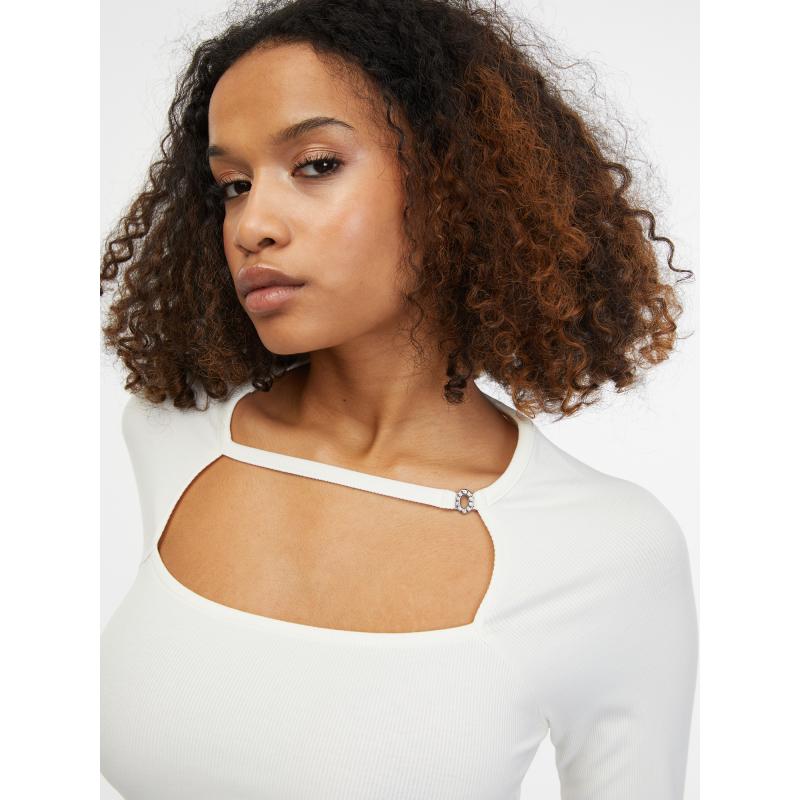 Biela dámska košeľa