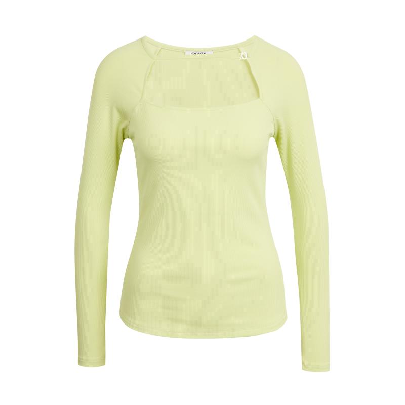 Světle zelené dámské tričko