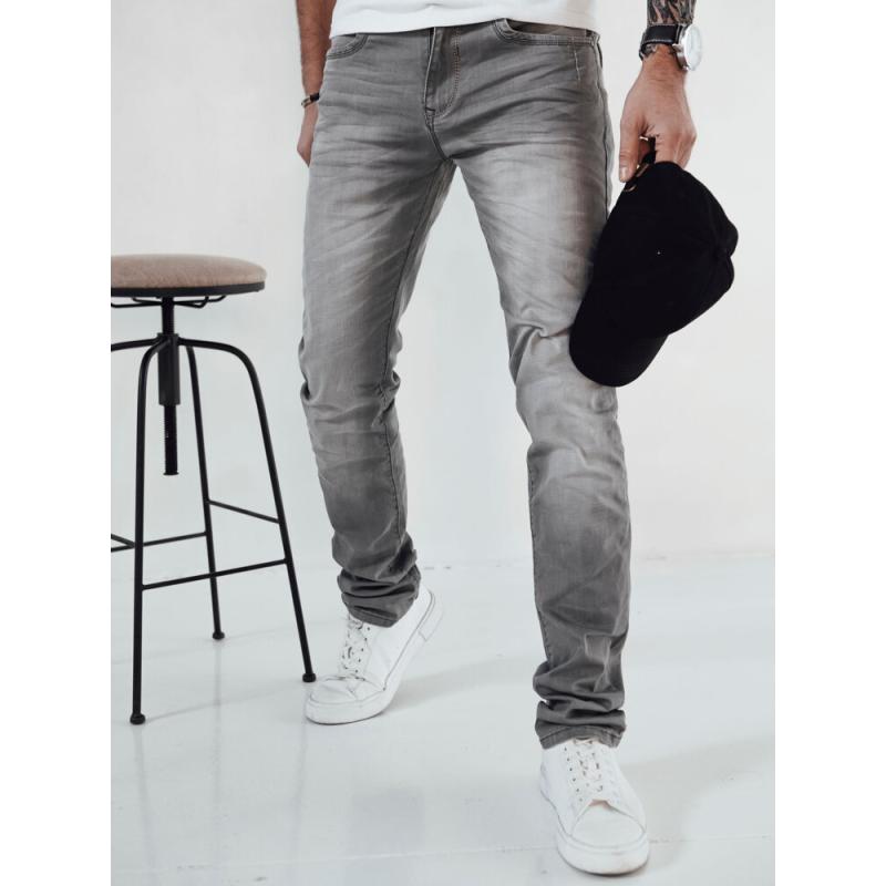 Pánske džínsové nohavice VERA sivé
