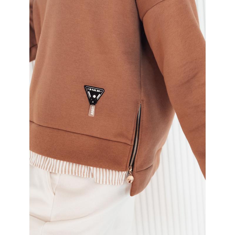 Dámská halenka BIFAL hnědá