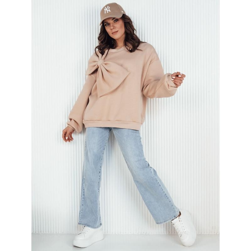 Dámská halenka oversize BOWLOOP béžová