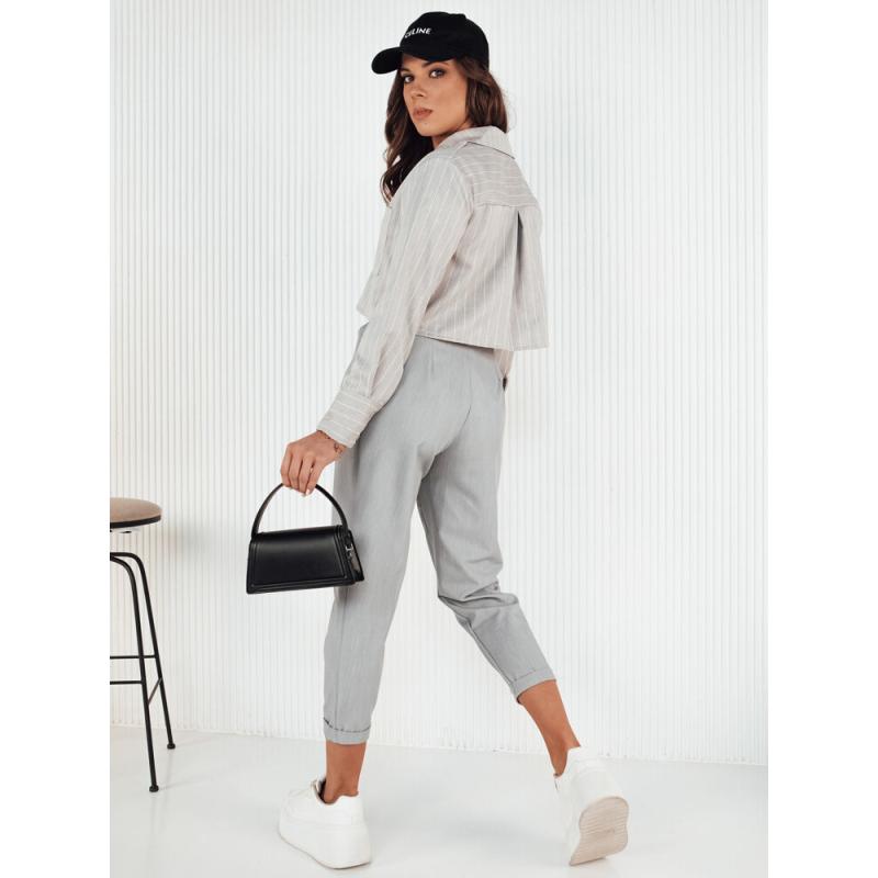 Dámské kalhoty BAFROT šedé