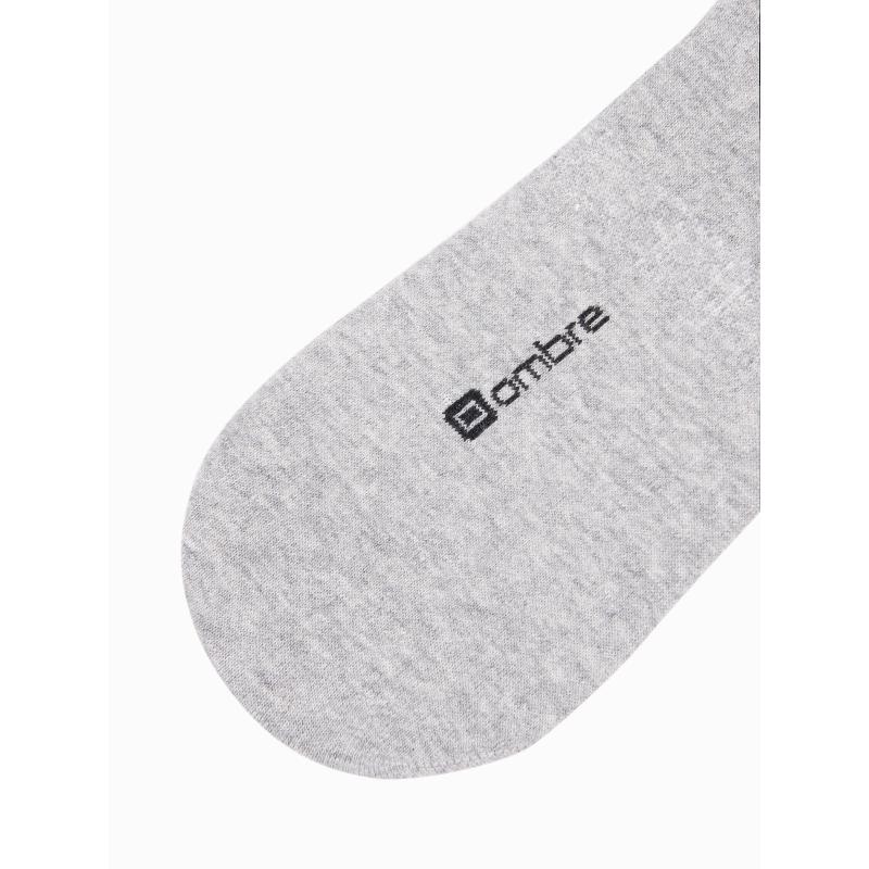 Férfi 4-es csomag lábzokni OM-SOSS-0104 szürke és fekete