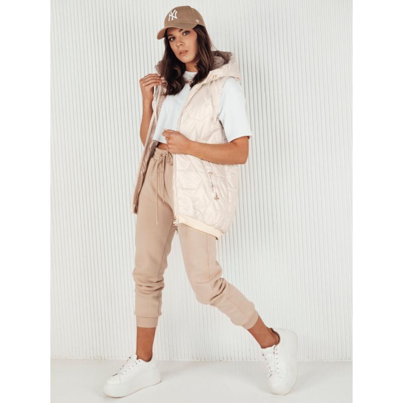 Dámská prošívaná vesta COLINE bílá