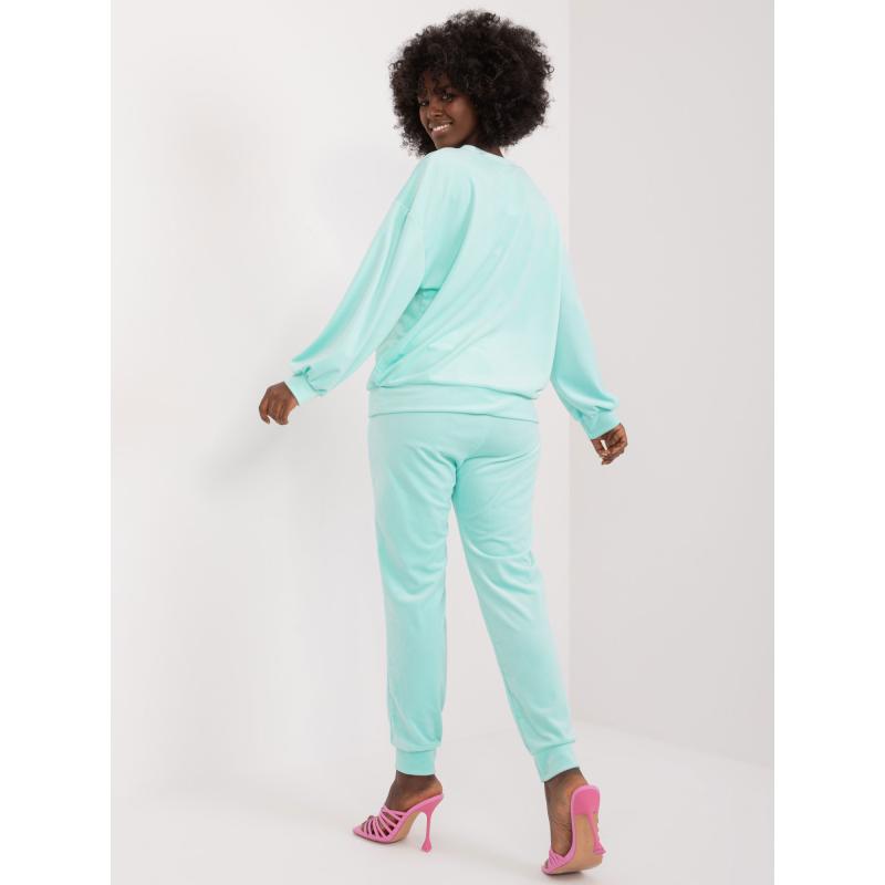 Női szett blúzzal és nadrággal VELLA menta