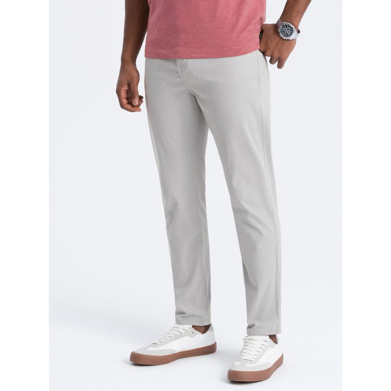 Férfi chino nadrág V2 OM-PACP-0151 szürke
