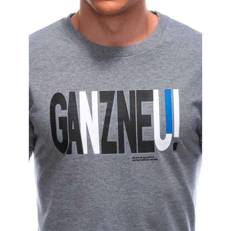 Pánska mikina B1652 sivá